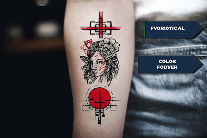create tattoo designe, custom tattoo design, tattoo sleeve