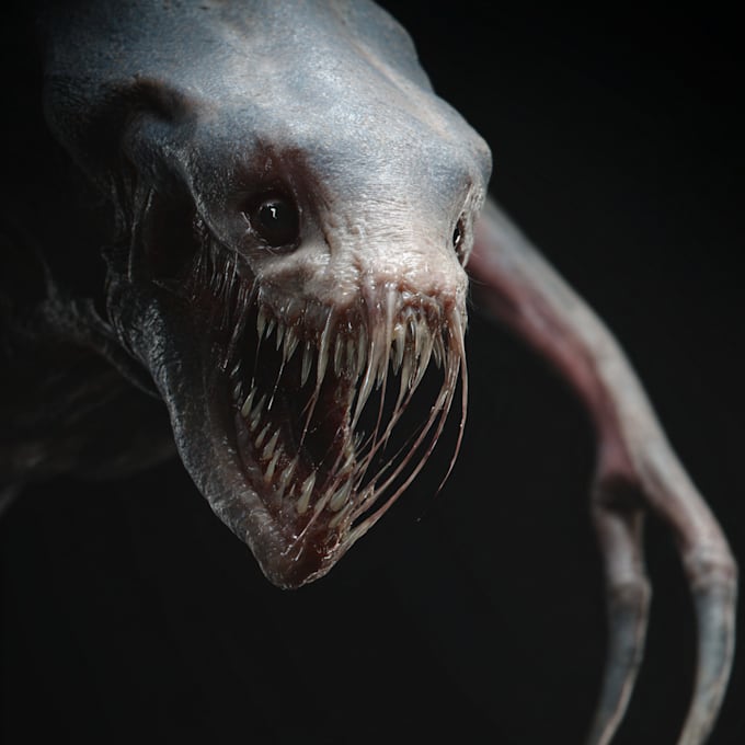 design horror creature for you