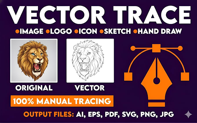 vectorize your logo or image into a high quality vector file