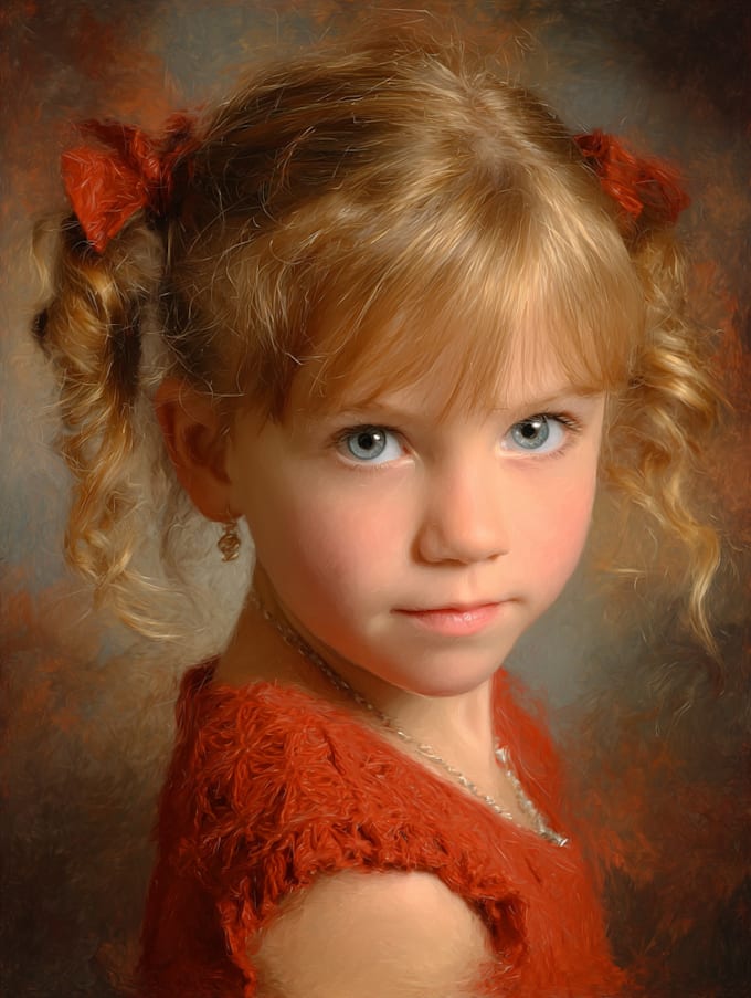 draw digital oil painting
