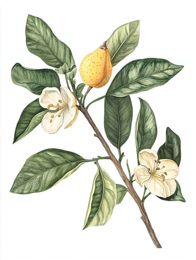 draw amazing botanical illustration