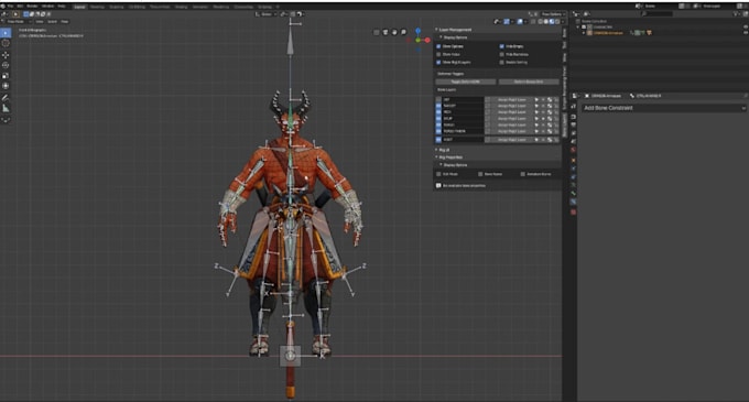 Create high quality second life bento rigging and custom 3d models for ...