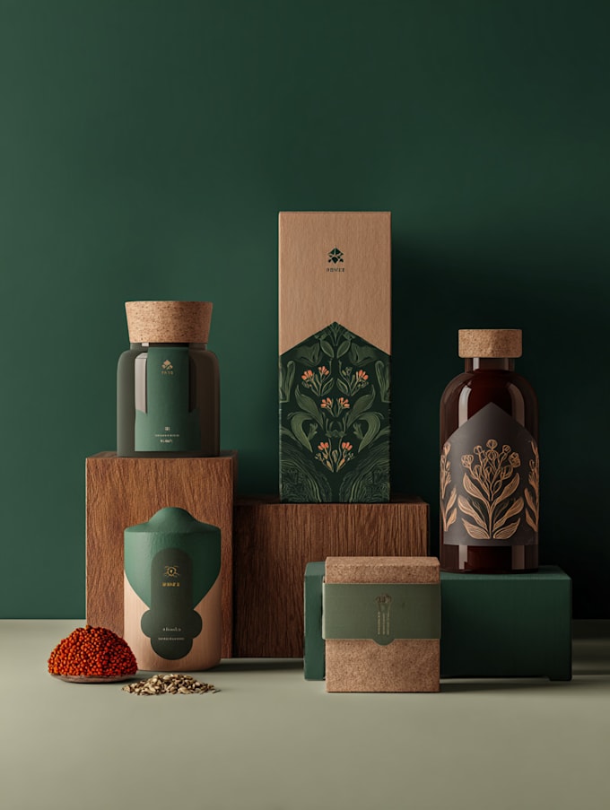 do food packaging, pouch design and product label design