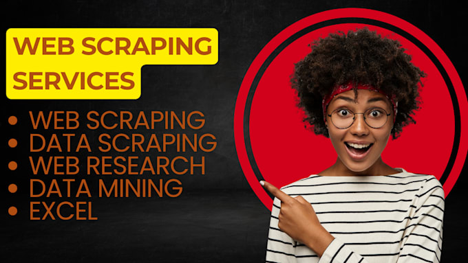 do data mining, web scraping, excel