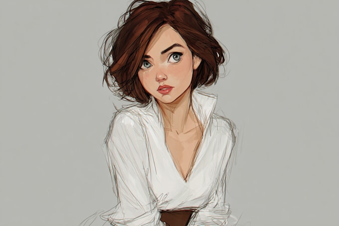 draw you on semi realistic style