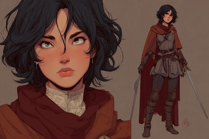 draw any character art