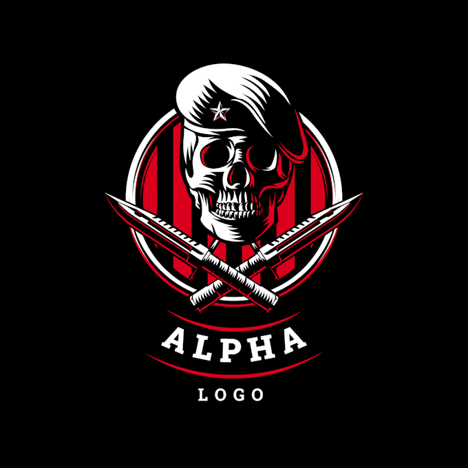 create an impressive reaper logo in high definition