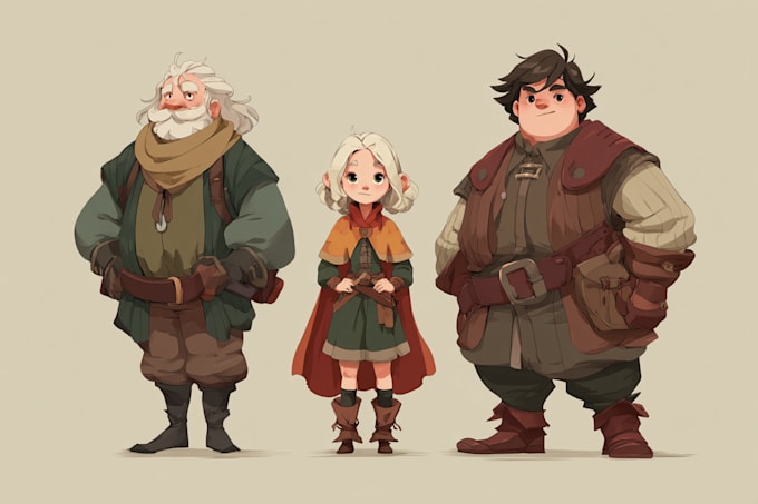 draw character or fan art commissions