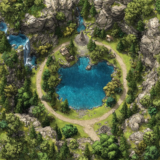 create custom fantasy maps for books, games