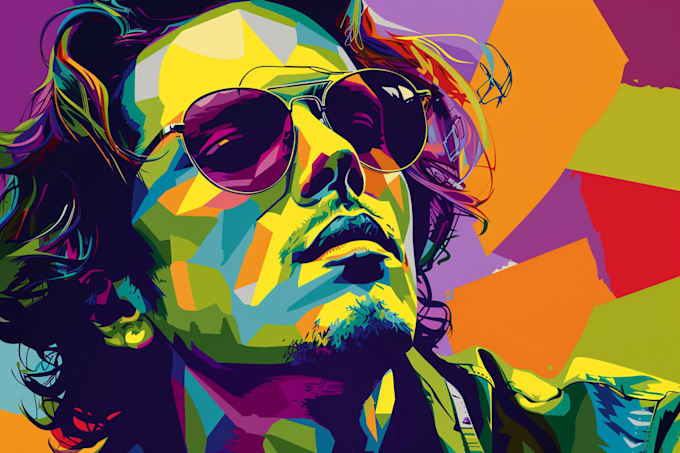 create your photo into awesome wpap pop art