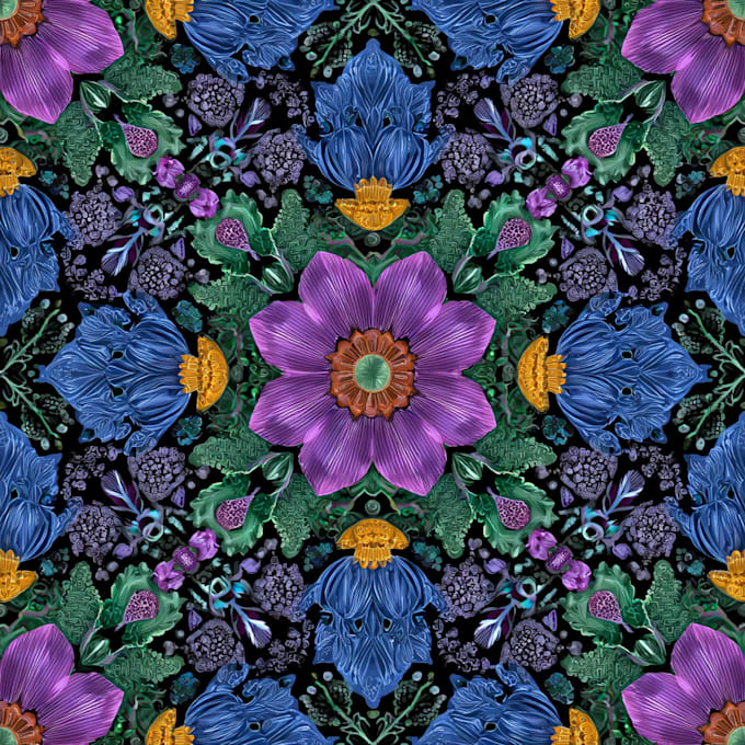 design unique seamless pattern for textile fabric prints