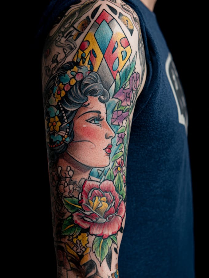 make a design for sleeve tattoo
