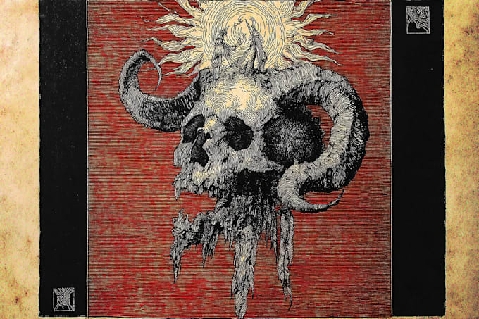 create dark art illustrations in pen and ink