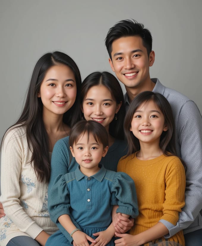 create a family portrait