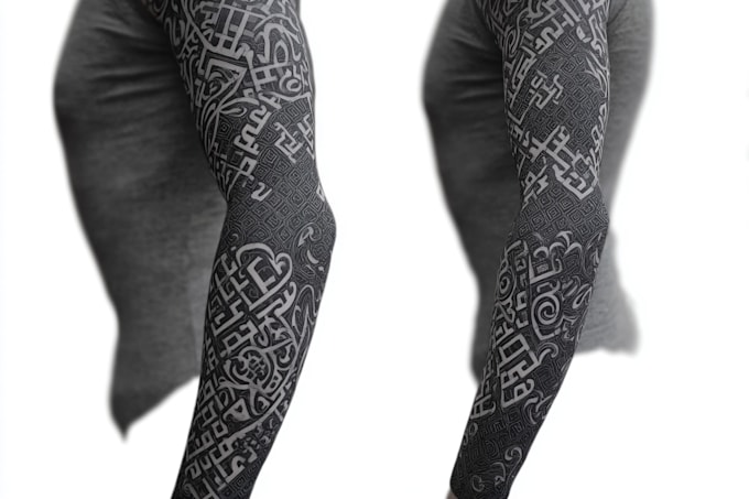 professionally design your sleeve tattoo