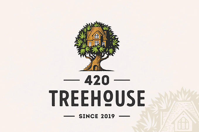 create a modern and premium cannabis logo design