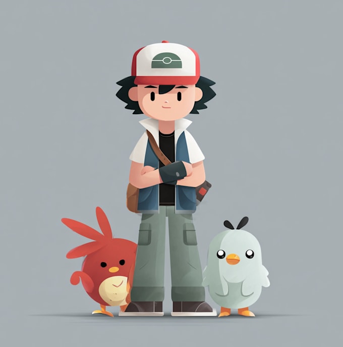 draw you as a pokemon trainer