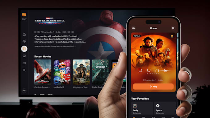 rebrand any android iptv apk and ios app and publish on appstore amazon app