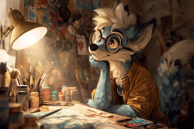 draw furry art or what you ask me for