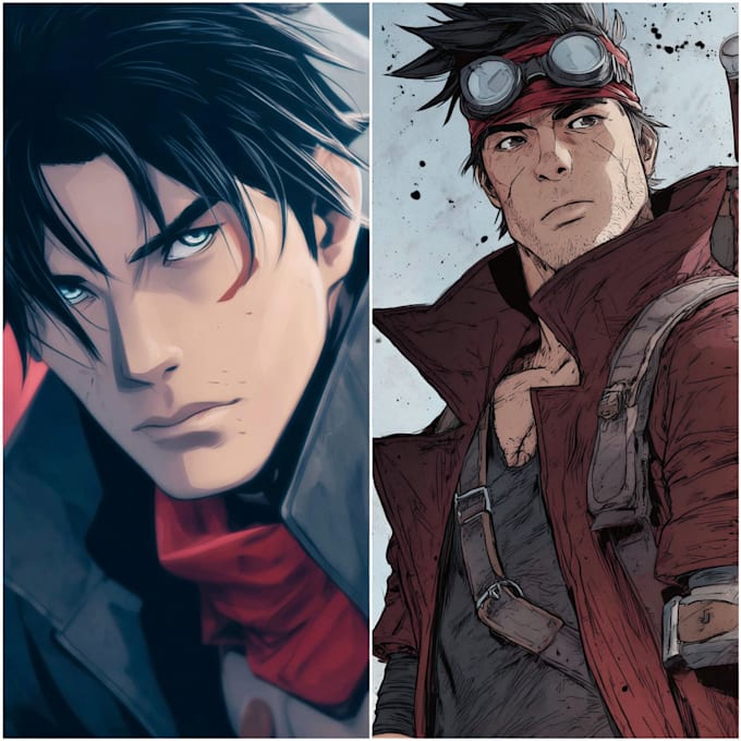do an anime or comic character