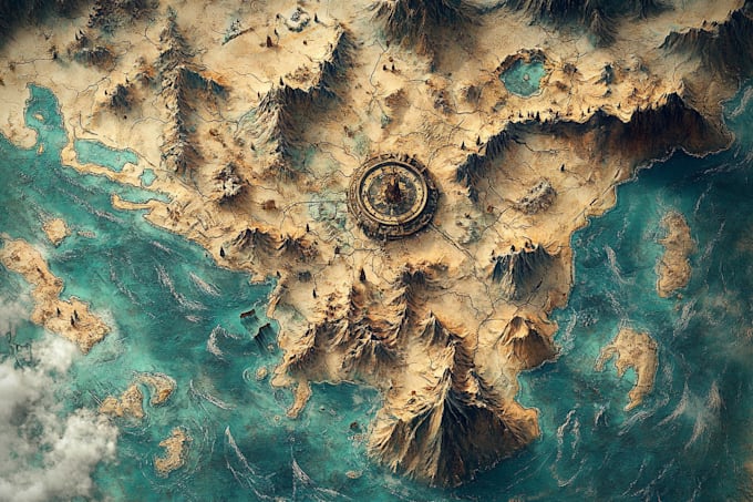 do fantasy map design