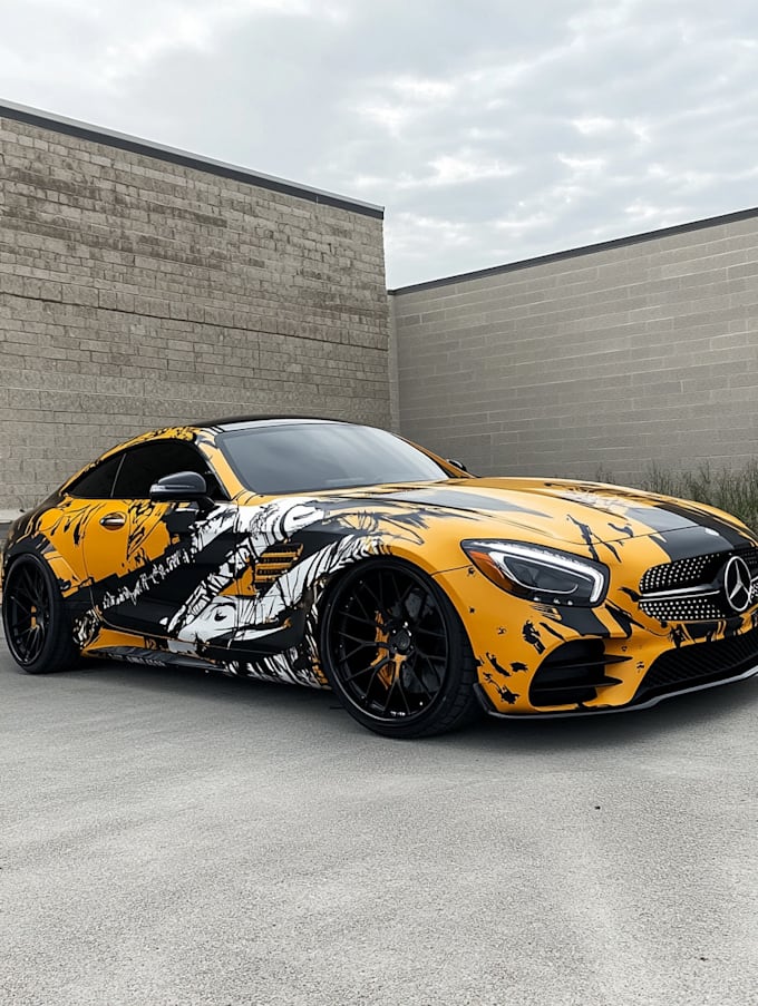 design a professional wrap for your car, bus, truck,