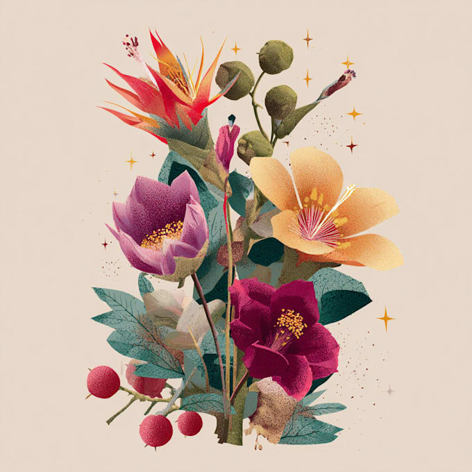 produce your botanical illustration or digital drawing