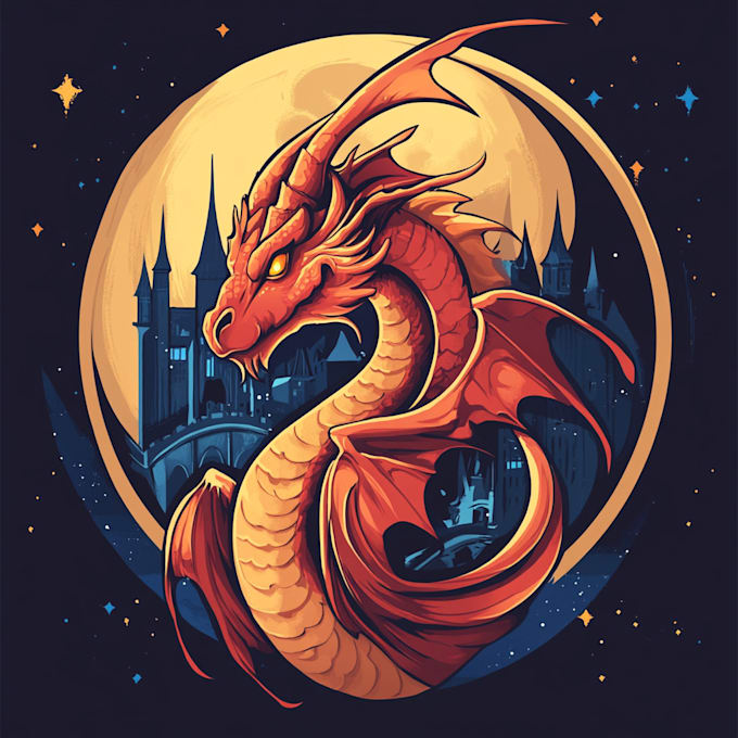 do fantasy game logo