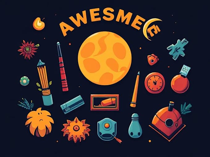 design awesome vector clip art illustration