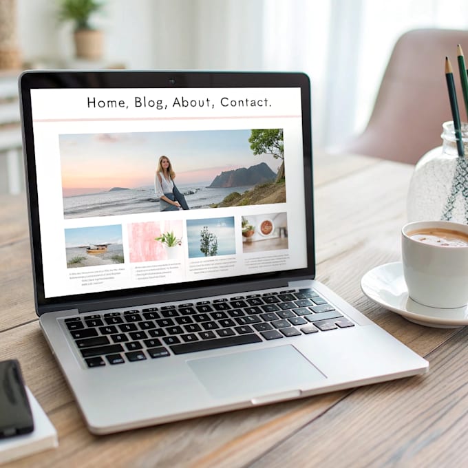 design a professional blogging website with wordpress
