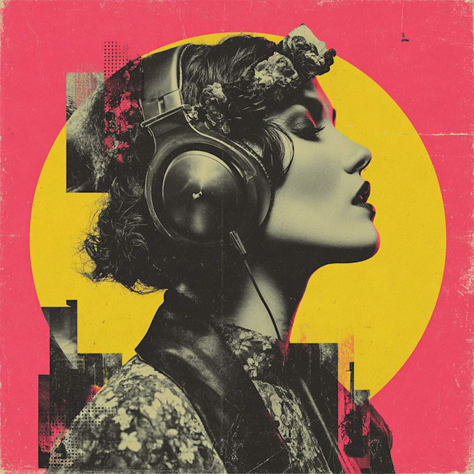 design unique music album cover art