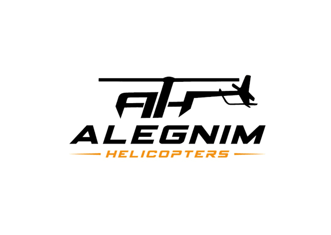 do make an modern custom helicopter logo design
