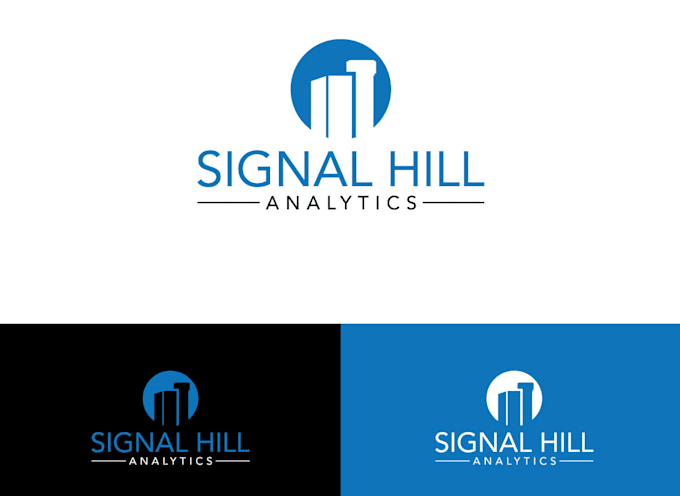 do modern custom signal logo design