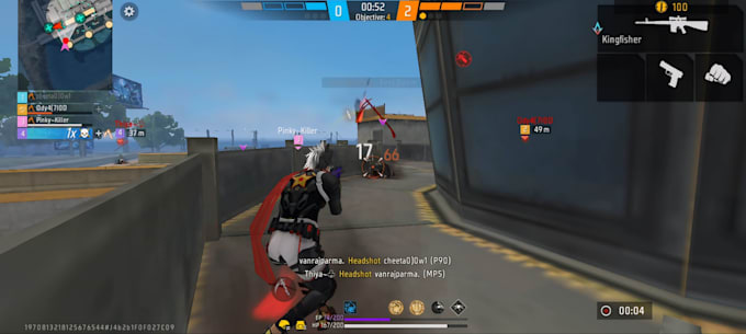 professional freefire gameplay recording for social media