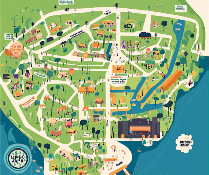 map illustration vector illustration vector map