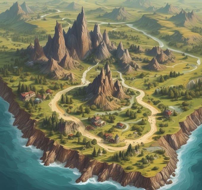 create your fantasy city map