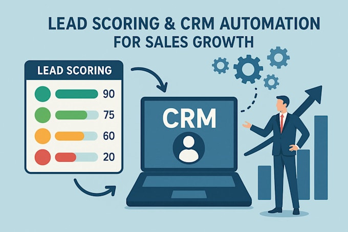implement lead scoring and CRM automation for sales growth
