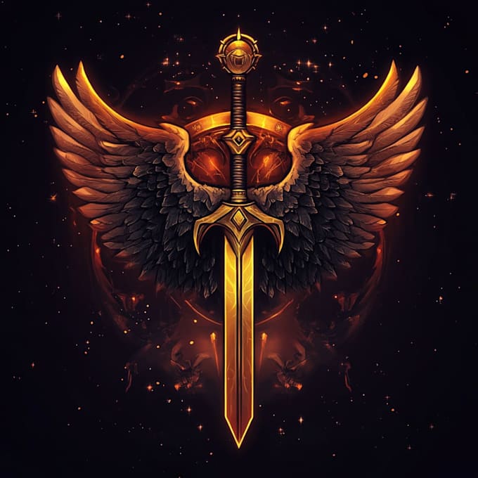 make a fantasy game logo