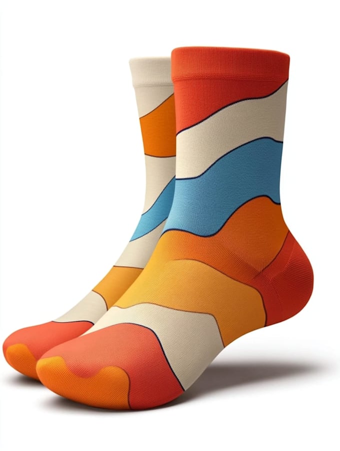 make a unique socks design for your brand