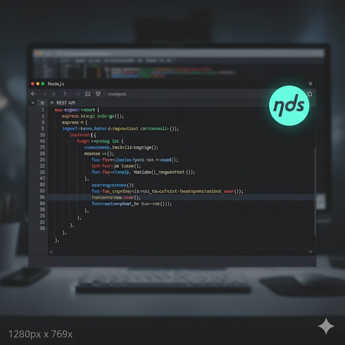 build a secure nodejs rest API with mysql or mongodb