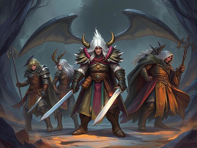make realistic character design, fantasy art, concept art
