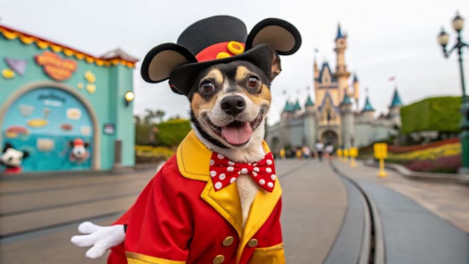 design custom disney pet portrait