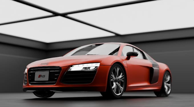 model 3d midpoly car for fivem server,game mod 3d car,bake texture,dynamic,maya