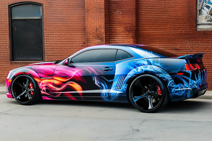 make eye catching your car and vehicle wrap design