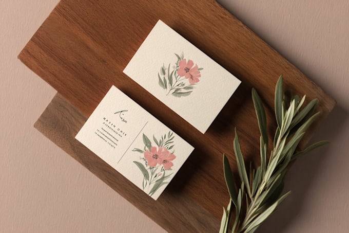 design a minimalist, feminine logo