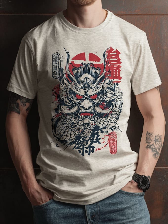 create a  t shirt illustration