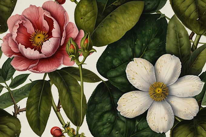 paint botanical and scientific illustrations
