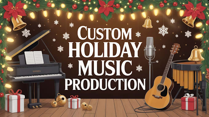 produce christmas carols worship song holiday jingles an new year festival music