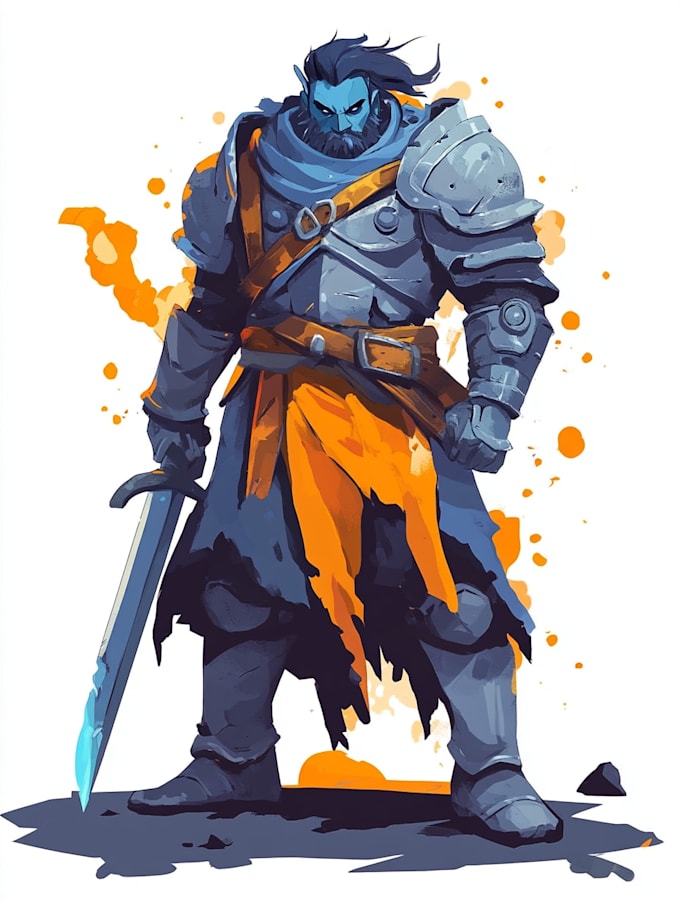 create 2d game character sprite sheet for your indie game