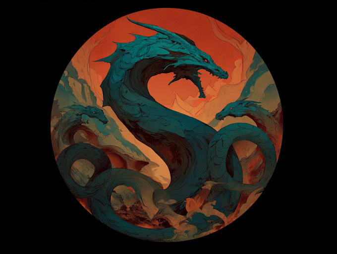 design a custom dnd, fantasy, sci fi, rpg logo